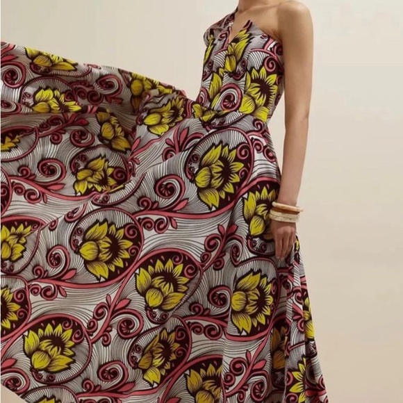 Anthropologie One Shoulder Sika Dress Size 0 - Picture 3 of 8